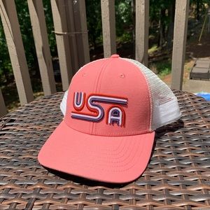 Pink USA Hat